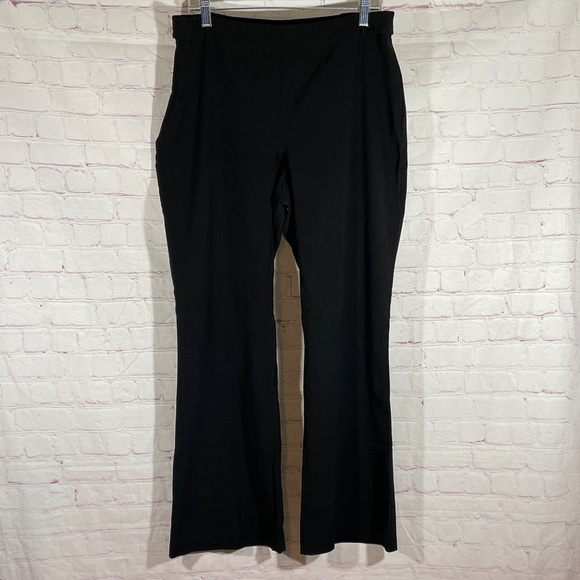 Motherhood Maternity Pants - Motherhood Maternity Classic Black Flare Pants